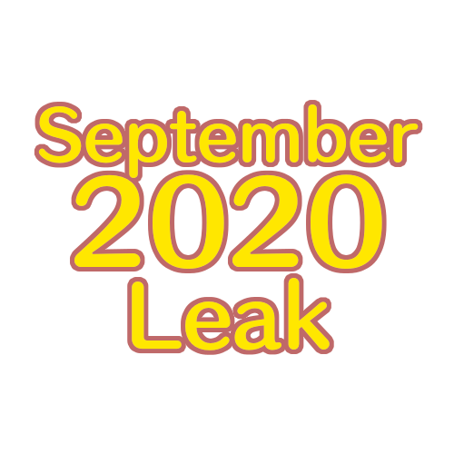 September 2020 Leak icon