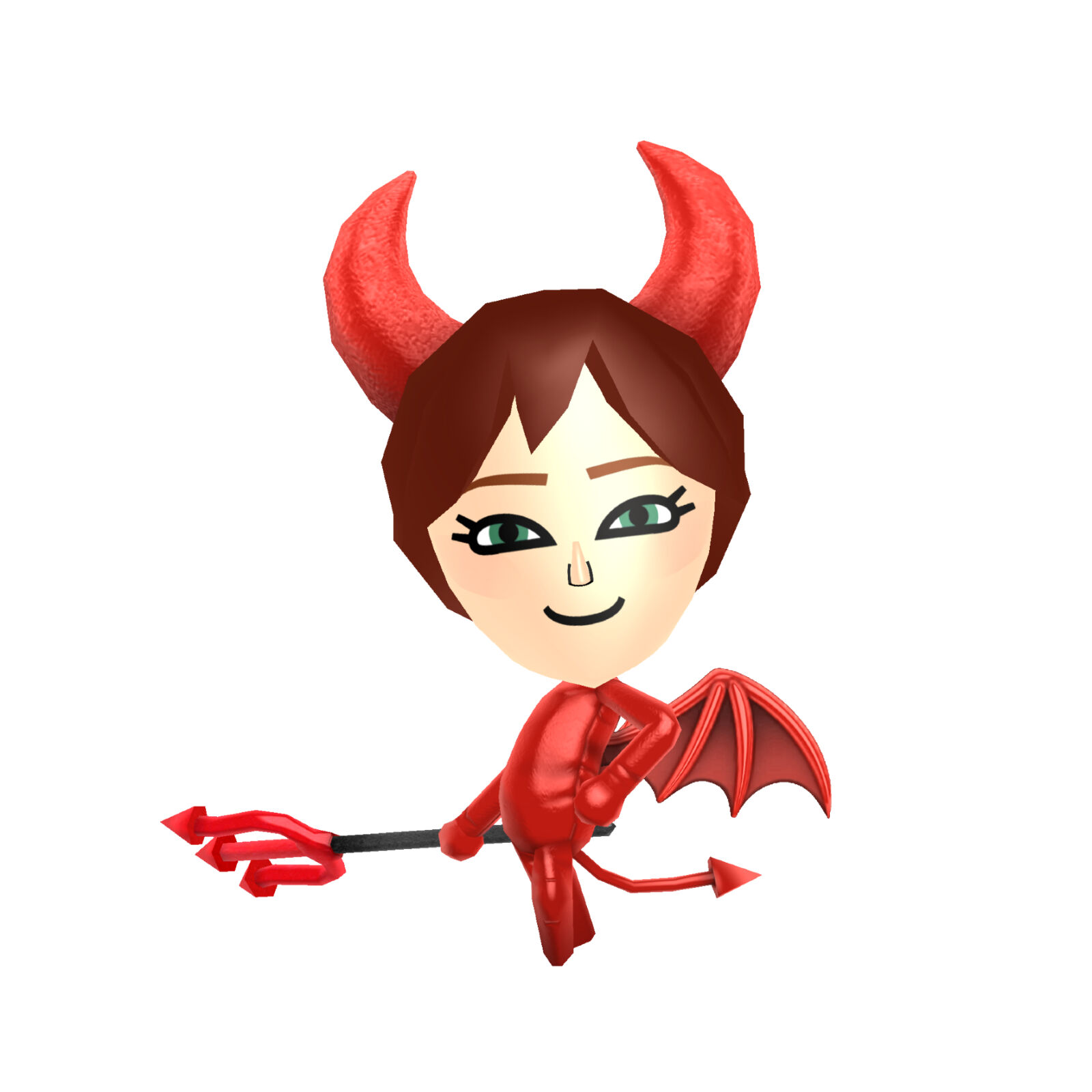 Miitopia (3DS) promotional art for an Imp hero.