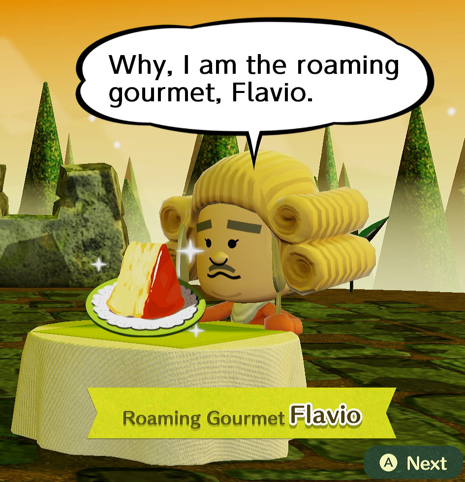 The Roaming Gourmet, Flavio.