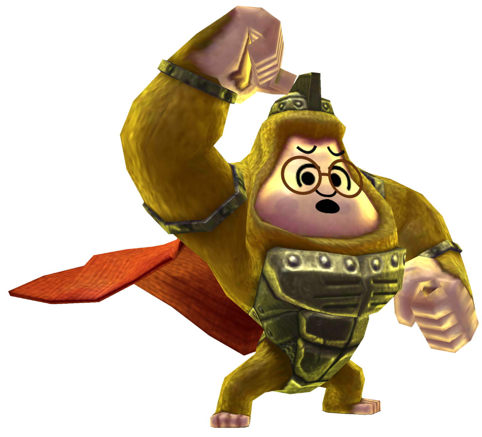 Miitopia (3DS) promotional art for the Gold General 'Princess', featuring Ralph.