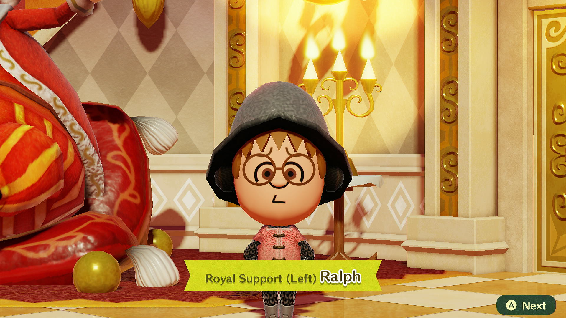 The Royal Support (Left), Ralph.