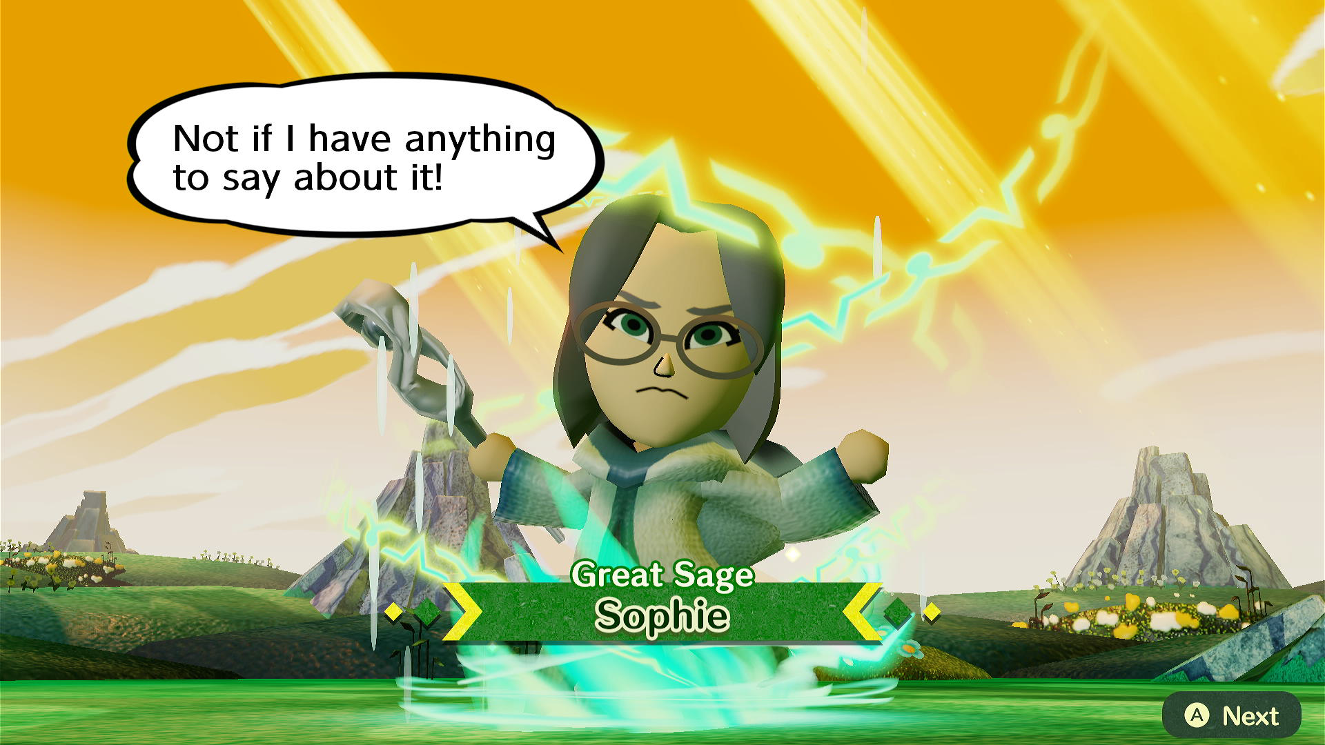 The Great Sage, Sophie.