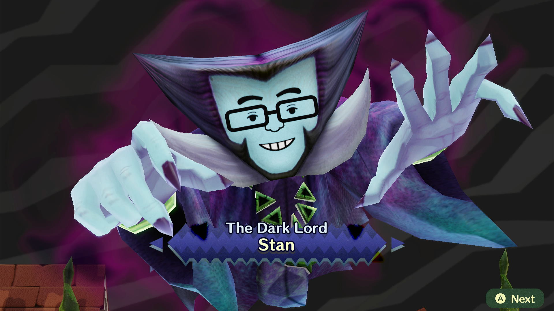 The Dark Lord, Stan.